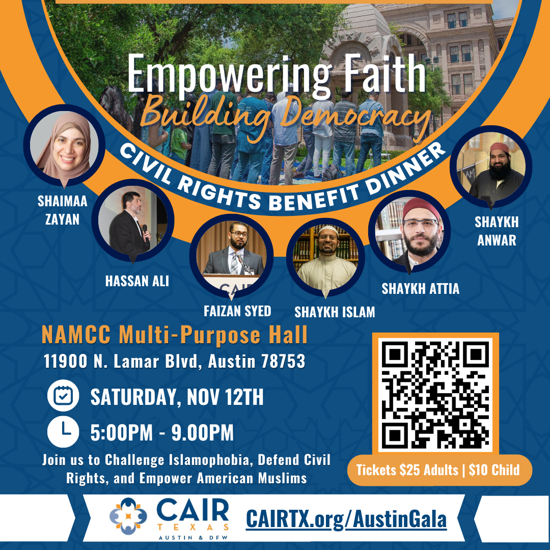 Empowering Faith, Building Democracy - CAIR-Austin Gala
